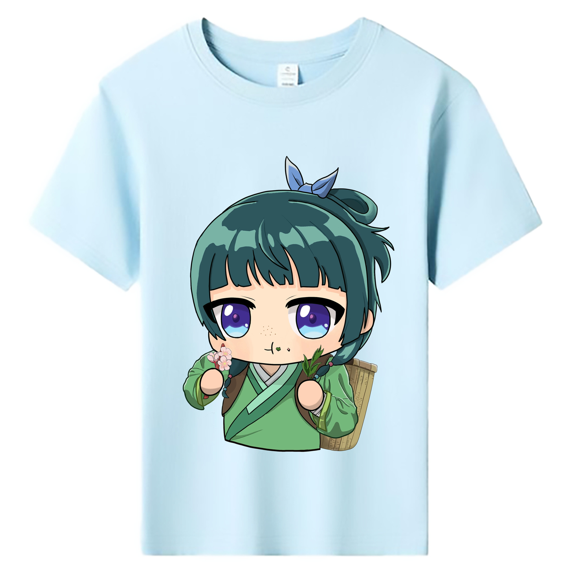 （画像用） 薬屋のひとりごと The Apothecary Diaries 綿100％キッズTシャツ（フロントプリント）